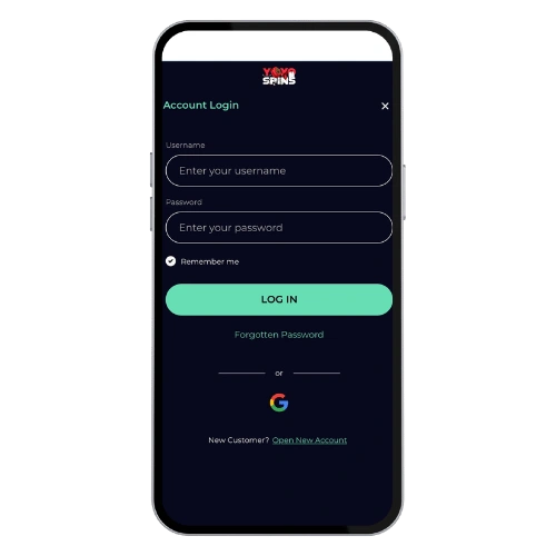 YoyoSpins casino login