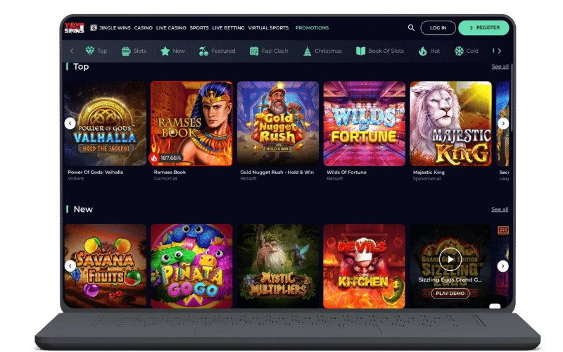 YoyoSpins casino site